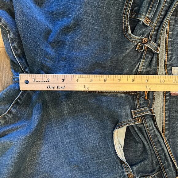 Levi's Women's 515 Boot Cut Jeans Blue Stretch Medium Wash Size 8 Short - Picture 5 of 8